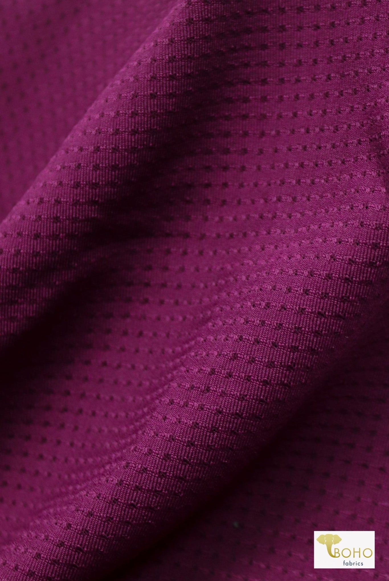 Orchid Purple Laser Cut, Athletic Mesh - Boho Fabrics