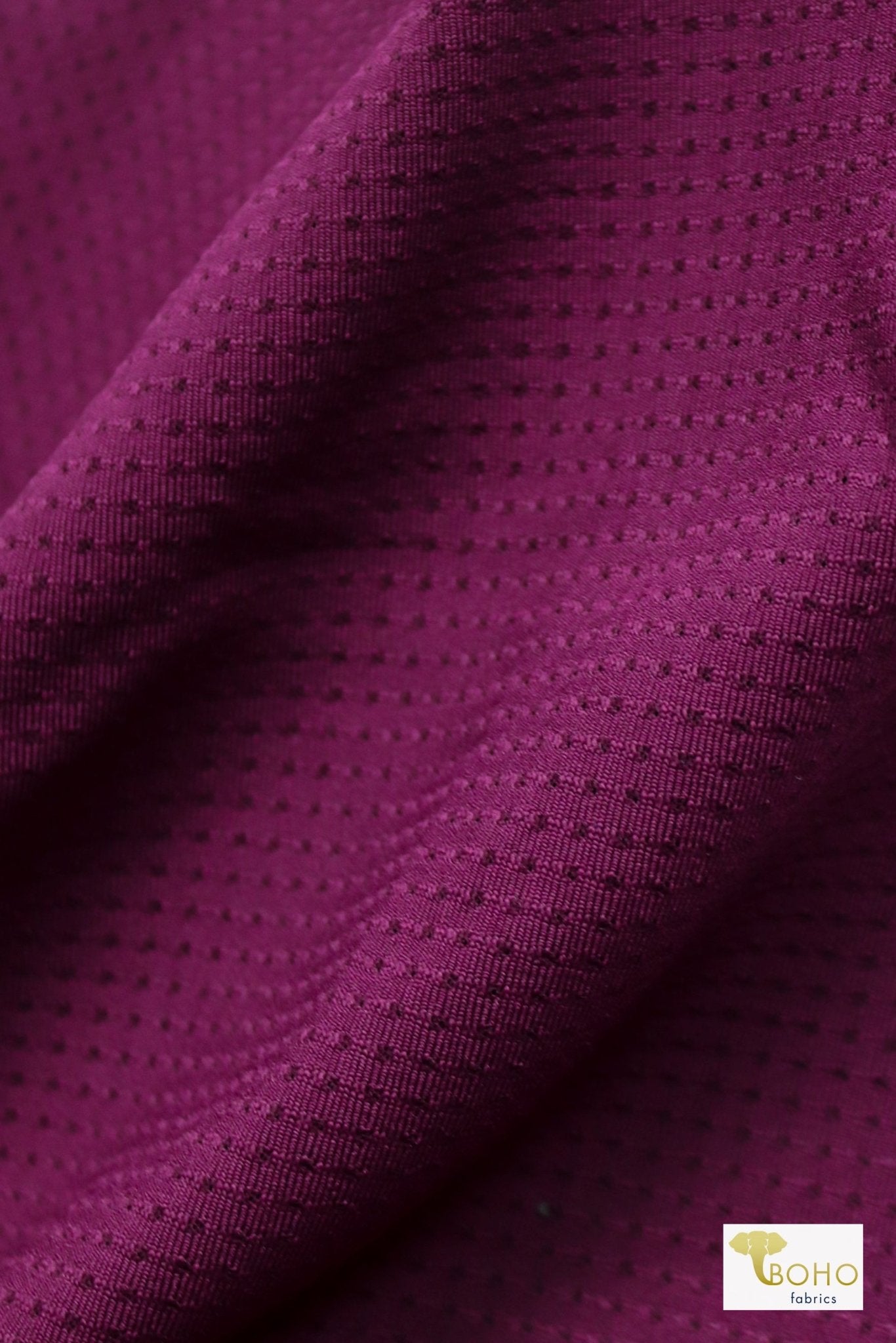 Orchid Purple Laser Cut, Athletic Mesh - Boho Fabrics