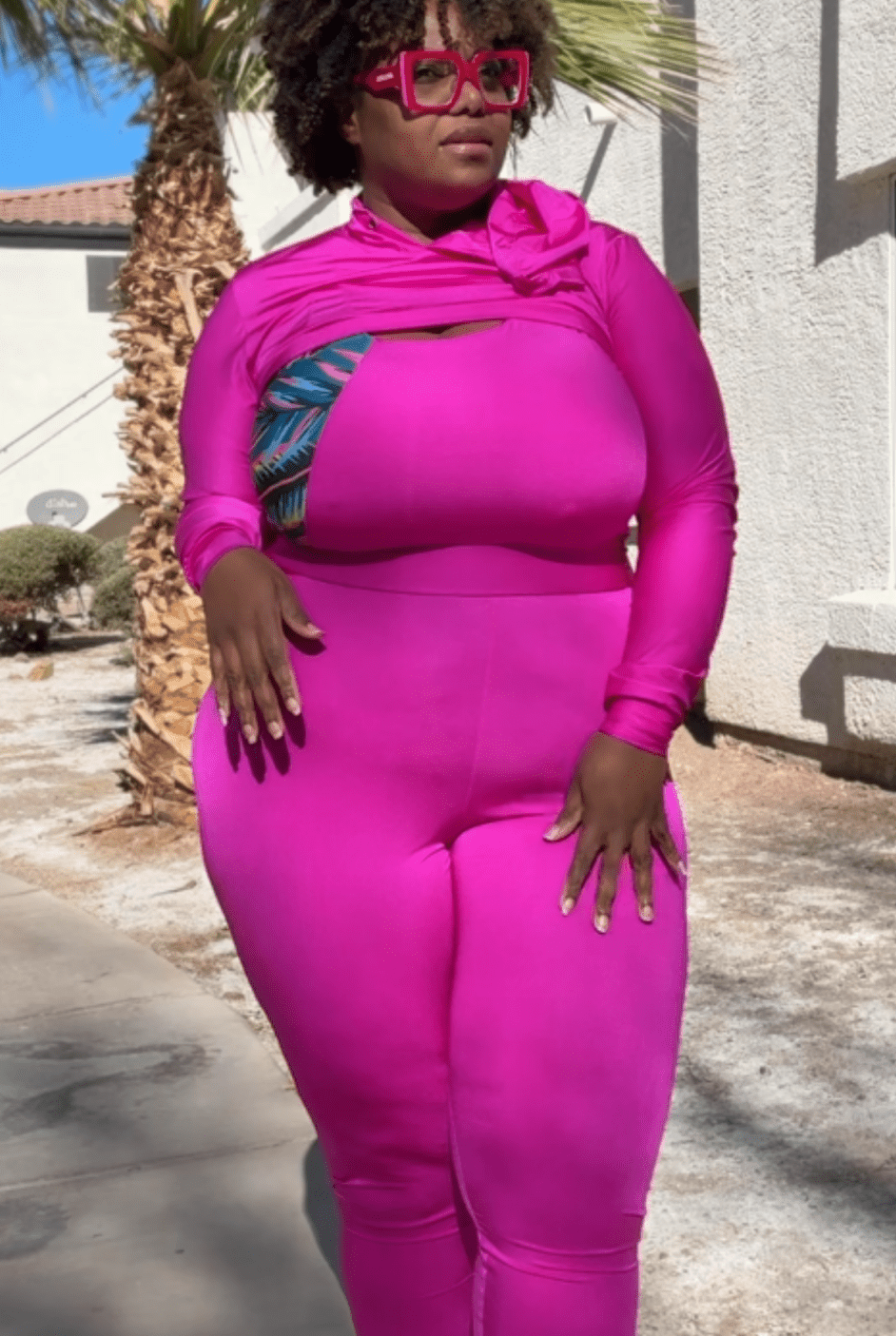 Orchid, Solid Athletic Knit Fabric - Boho Fabrics - Athletic Knit Fabric