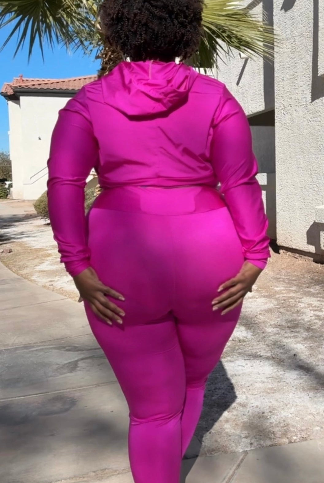 Orchid, Solid Athletic Knit Fabric - Boho Fabrics - Athletic Knit Fabric