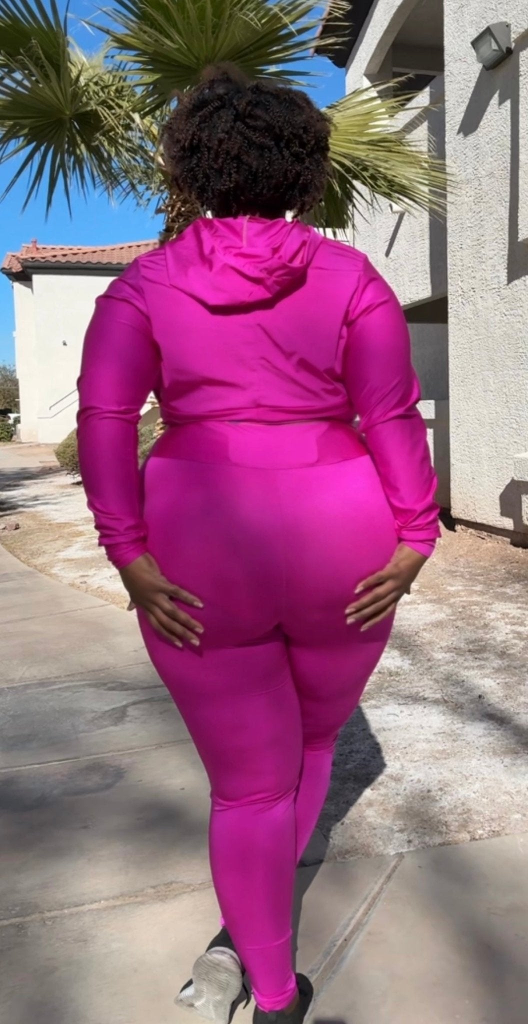 Orchid, Solid Athletic Knit Fabric - Boho Fabrics - Athletic Knit Fabric