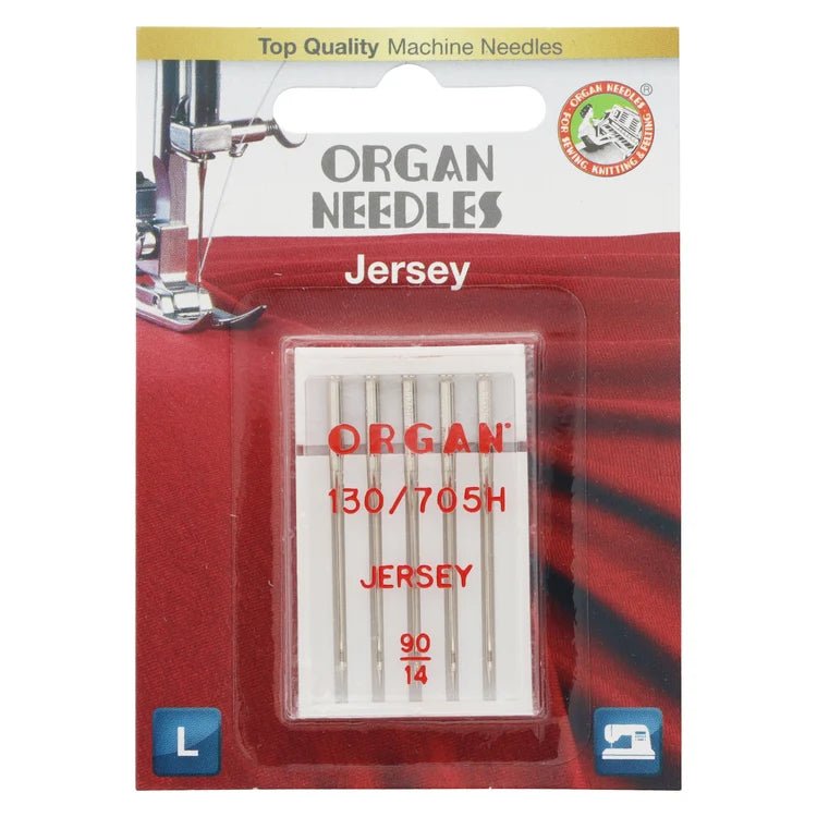 Organ Jersey Needle 90/14 5pk - Boho Fabrics - Sewing Needles