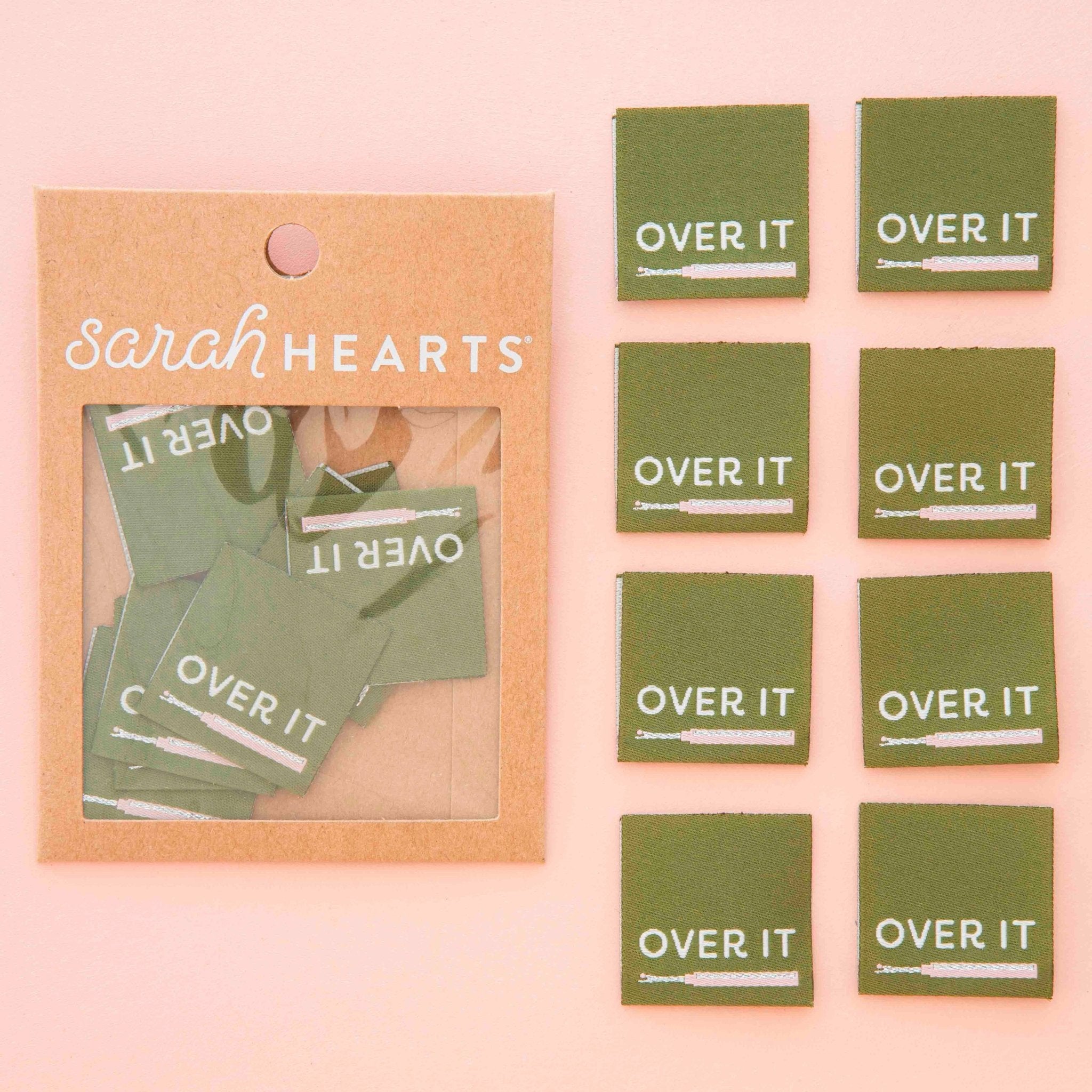 Over It Seam Ripper - Sewing Woven Clothing Labels - Boho Fabrics -