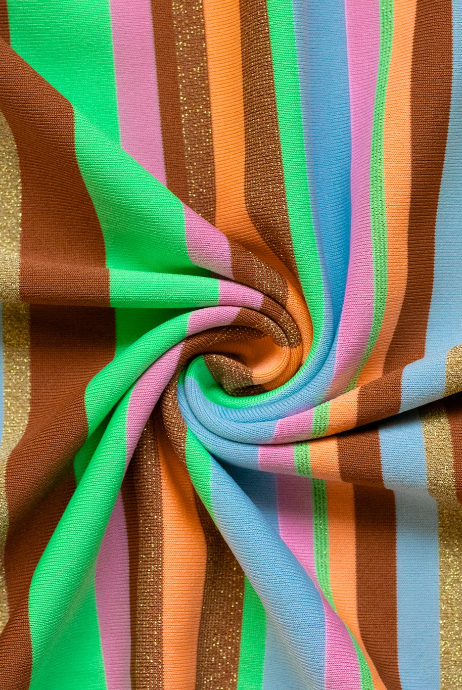 Palm Springs Stripes, Athletic Knit Fabric - Boho Fabrics - Athletic Knit Fabric