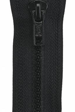 Parka Polyester 2 - Way Separating Zipper 36in - Black(F44) - Boho Fabrics - Zippers