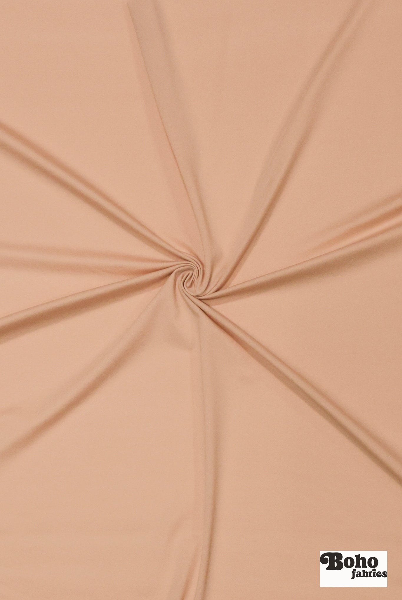 Peach, Nylon Stretch Lining Knit Fabric - Boho Fabrics - Lining