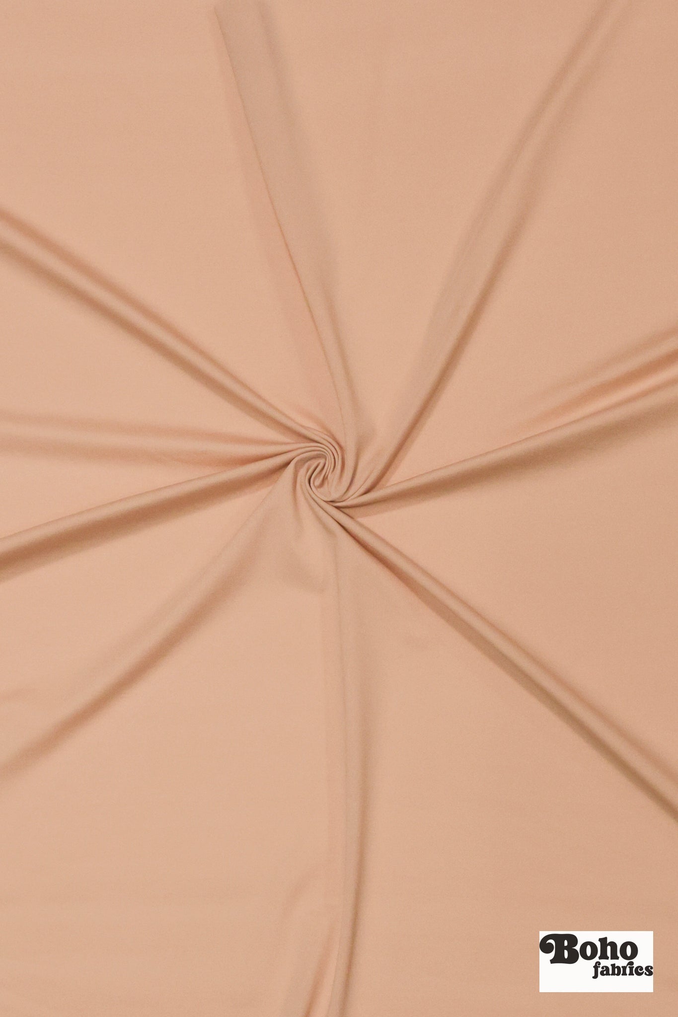 Peach, Nylon Stretch Lining Knit Fabric - Boho Fabrics - Lining