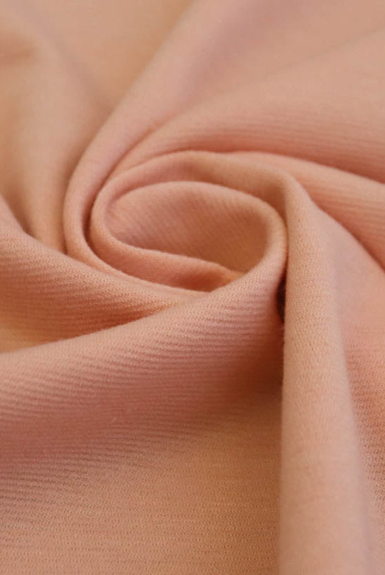 Peach. Ponte Di Roma Double Knit Fabric. PNT-107. - Boho Fabrics