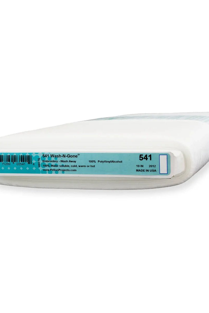 Pellon 541, Wash-N-Gone® Embroidery Stabilizer - 19", Sold by the Yard - Boho Fabrics - Interfacing