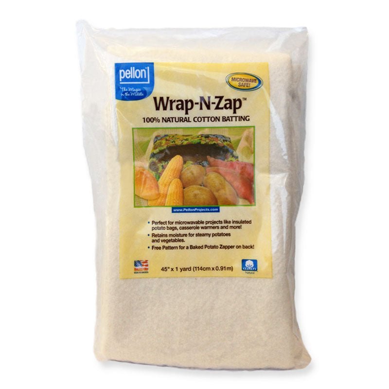 Pellon Wrap N Zap Batting 45" x 1 yard - Boho Fabrics - Interfacing