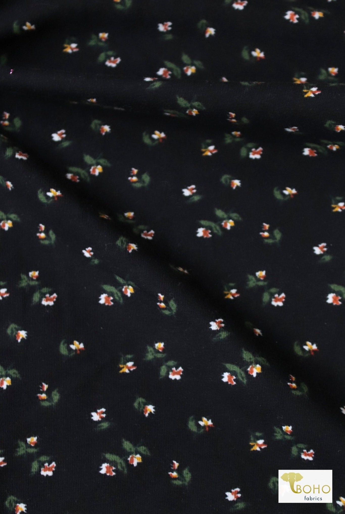 Perfect Florals, Cotton Spandex - Boho Fabrics