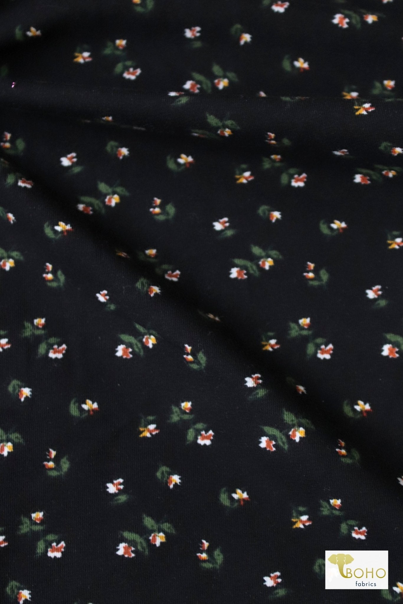 Perfect Florals, Cotton Spandex - Boho Fabrics