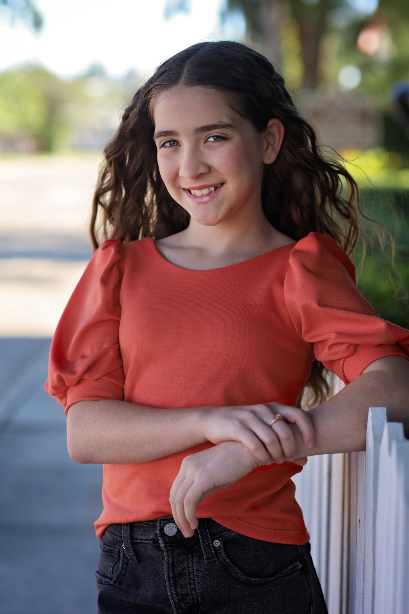 Persimmon , Ponte Solid Knit Fabric - Boho Fabrics