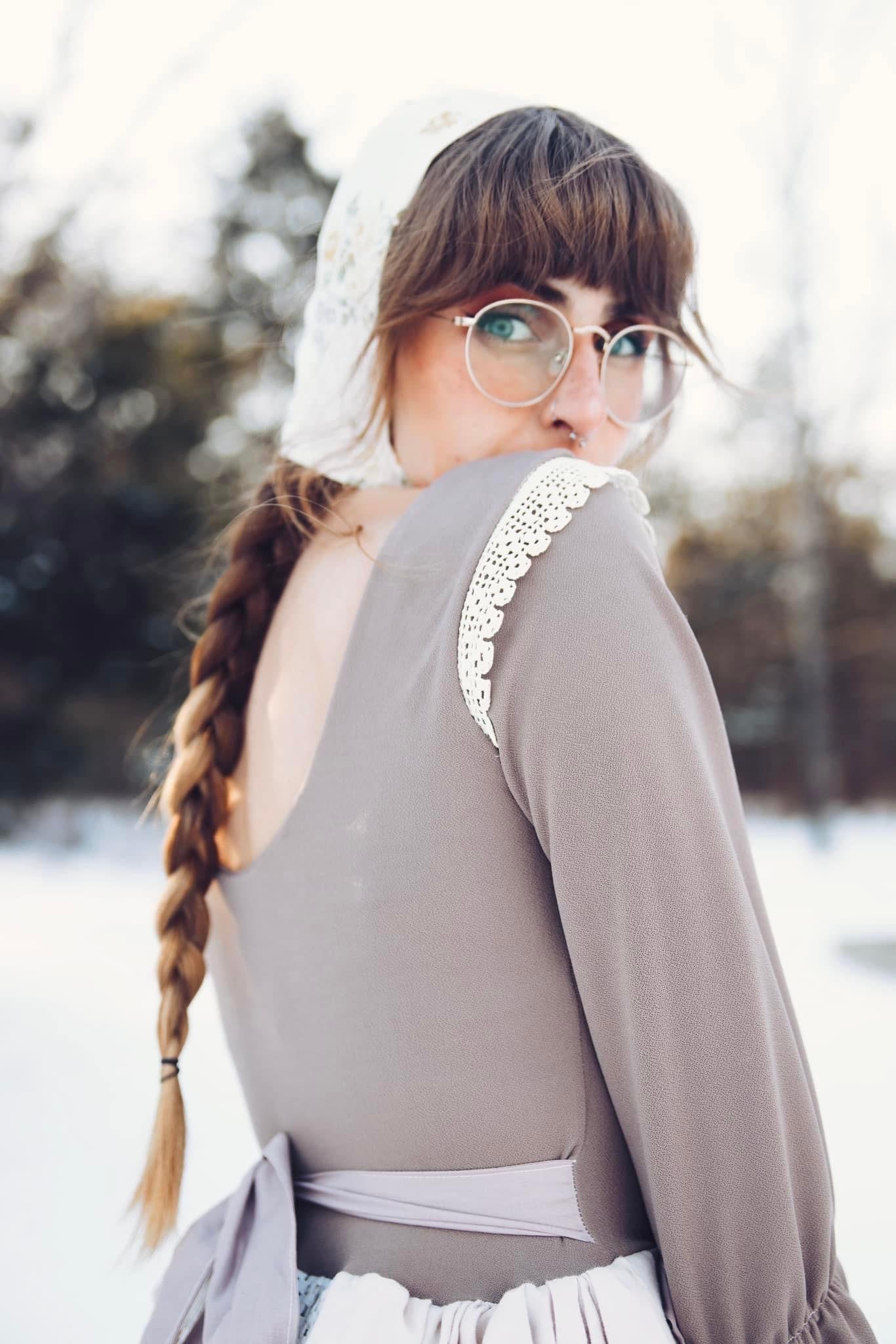 Pewter Scuba Crepe Knit, Scuba Knit - Boho Fabrics