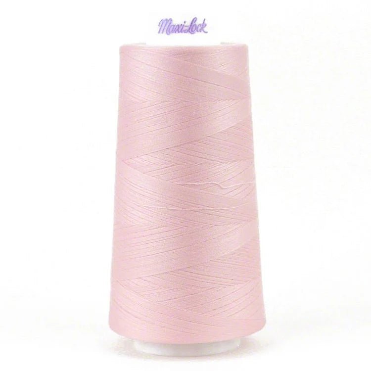 Pink – 3,000 yd Maxi - Lock Polyester Serger Thread - Boho Fabrics - Thread
