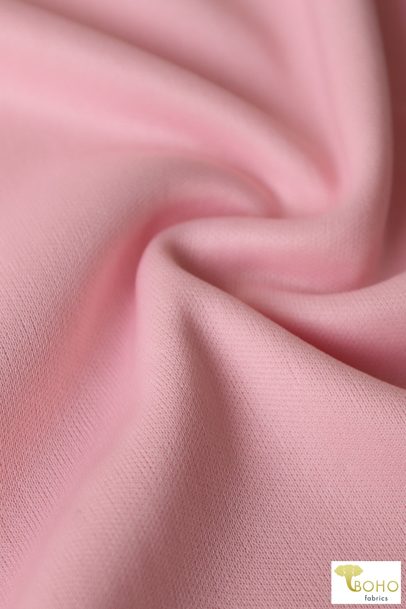 Pink Lady, Interlock Knit - Boho Fabrics