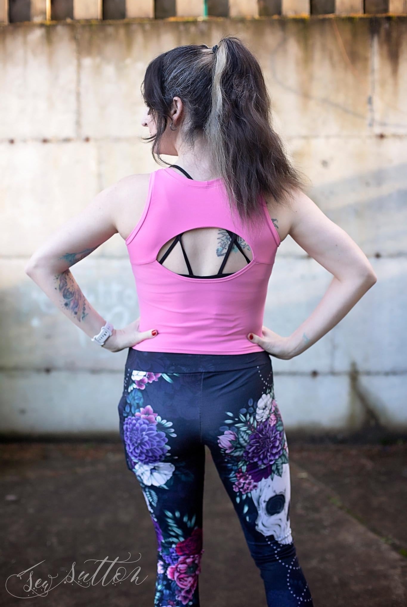 Pink Lemonade, Athletic Knit - Boho Fabrics