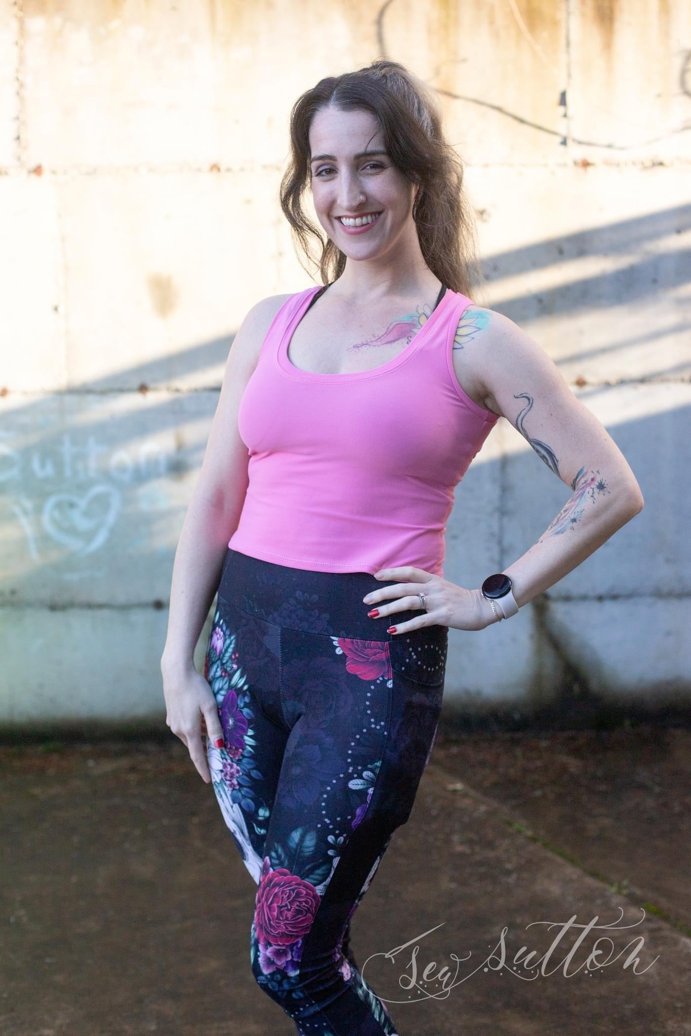 Pink Lemonade, Athletic Knit - Boho Fabrics