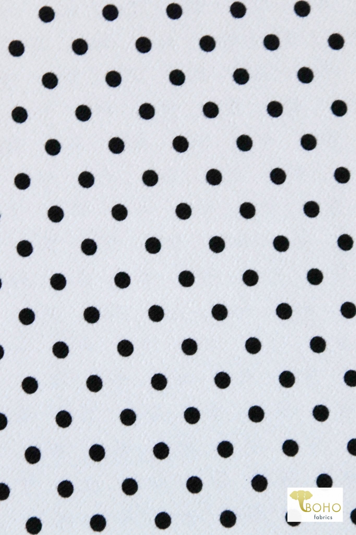 Polka Dot, Bullet Knit Fabric - Boho Fabrics