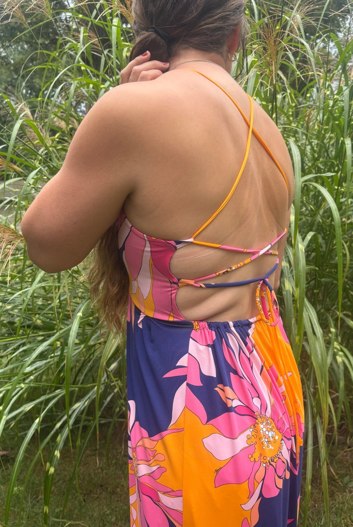 Pop Art Petals, Athletic Printed Knit Fabric - Boho Fabrics - Athletic Knit Fabric