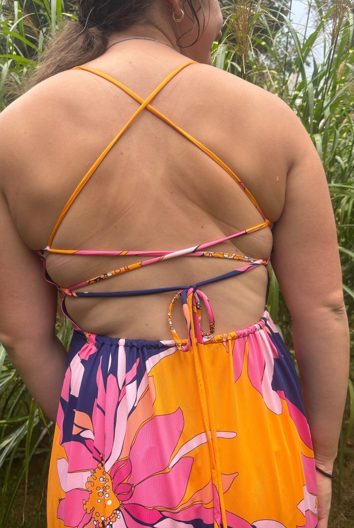 Pop Art Petals, Athletic Printed Knit Fabric - Boho Fabrics - Athletic Knit Fabric