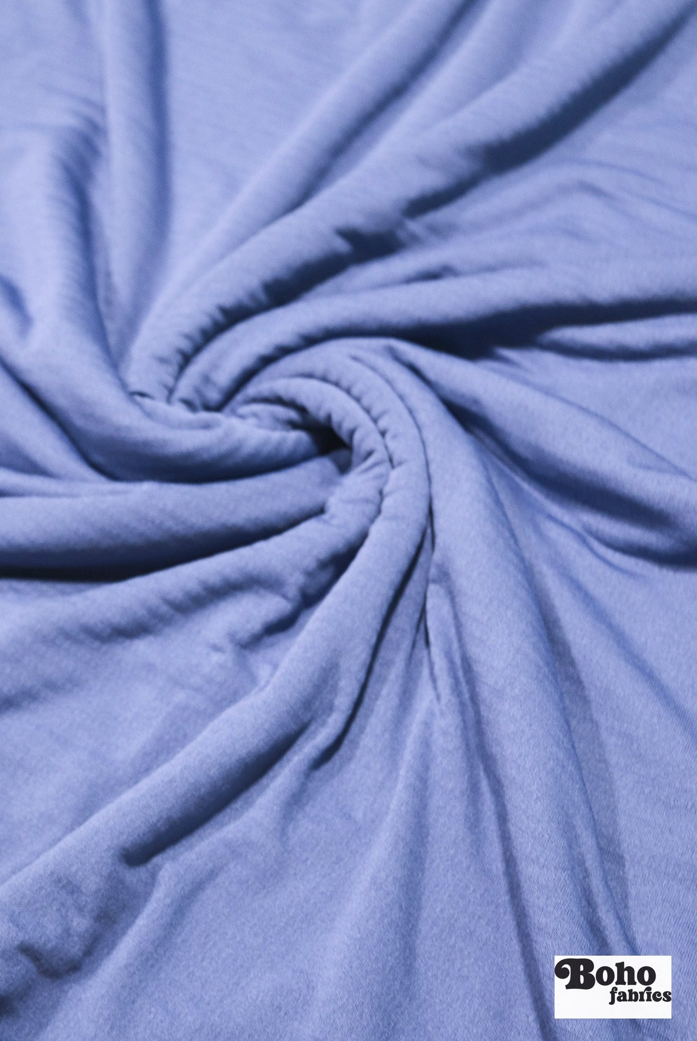 Power Grid Fleece by Polartec. Performance Knit Fabric in Periwinkle *2nds* - Boho Fabrics - Athletic Knit Fabric