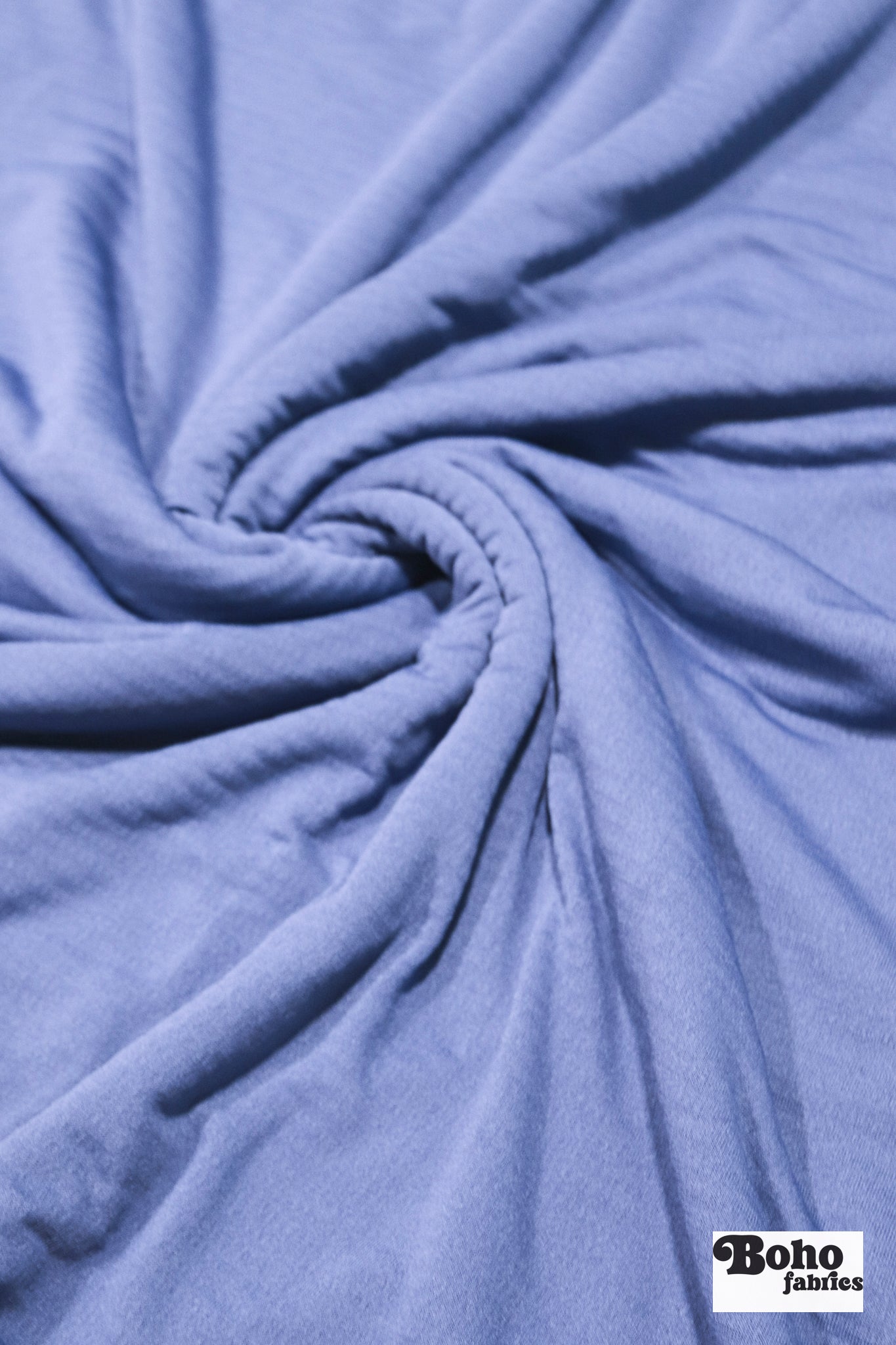 Power Grid Fleece by Polartec. Performance Knit Fabric in Periwinkle *2nds* - Boho Fabrics - Athletic Knit Fabric