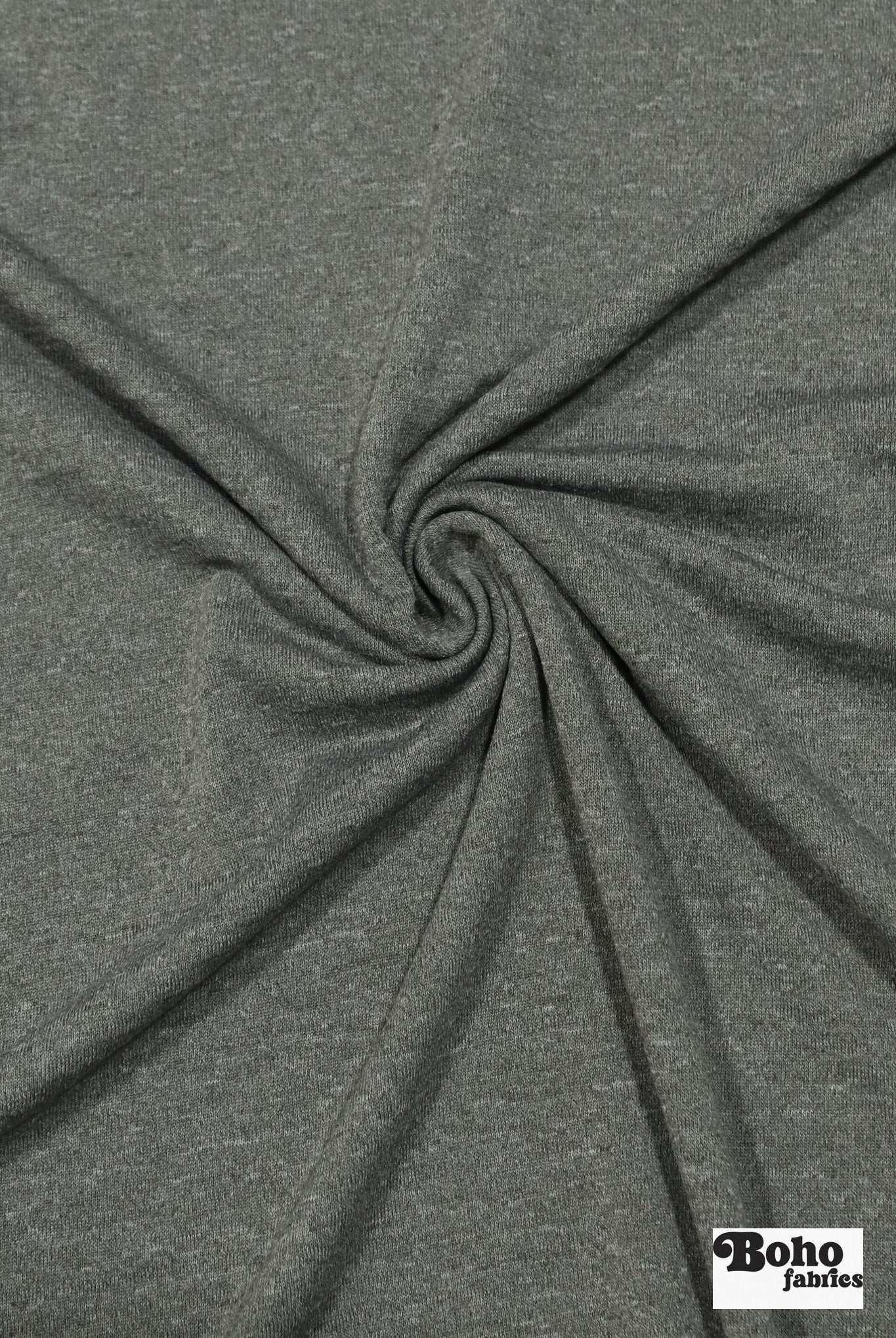 Power Grid Fleece by Polartec. Performance Knit Fabric in Stone Gray - Boho Fabrics - Performance Fabrics