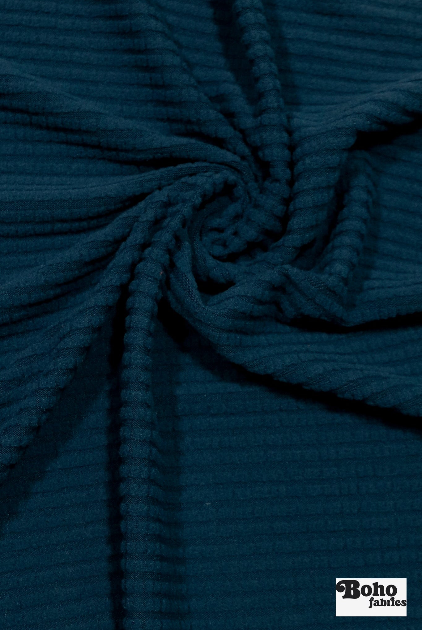 Power Grid Fleece by Polartec. Performance Knit Fabric in Teal *2nds* - Boho Fabrics - Athletic Knit Fabric