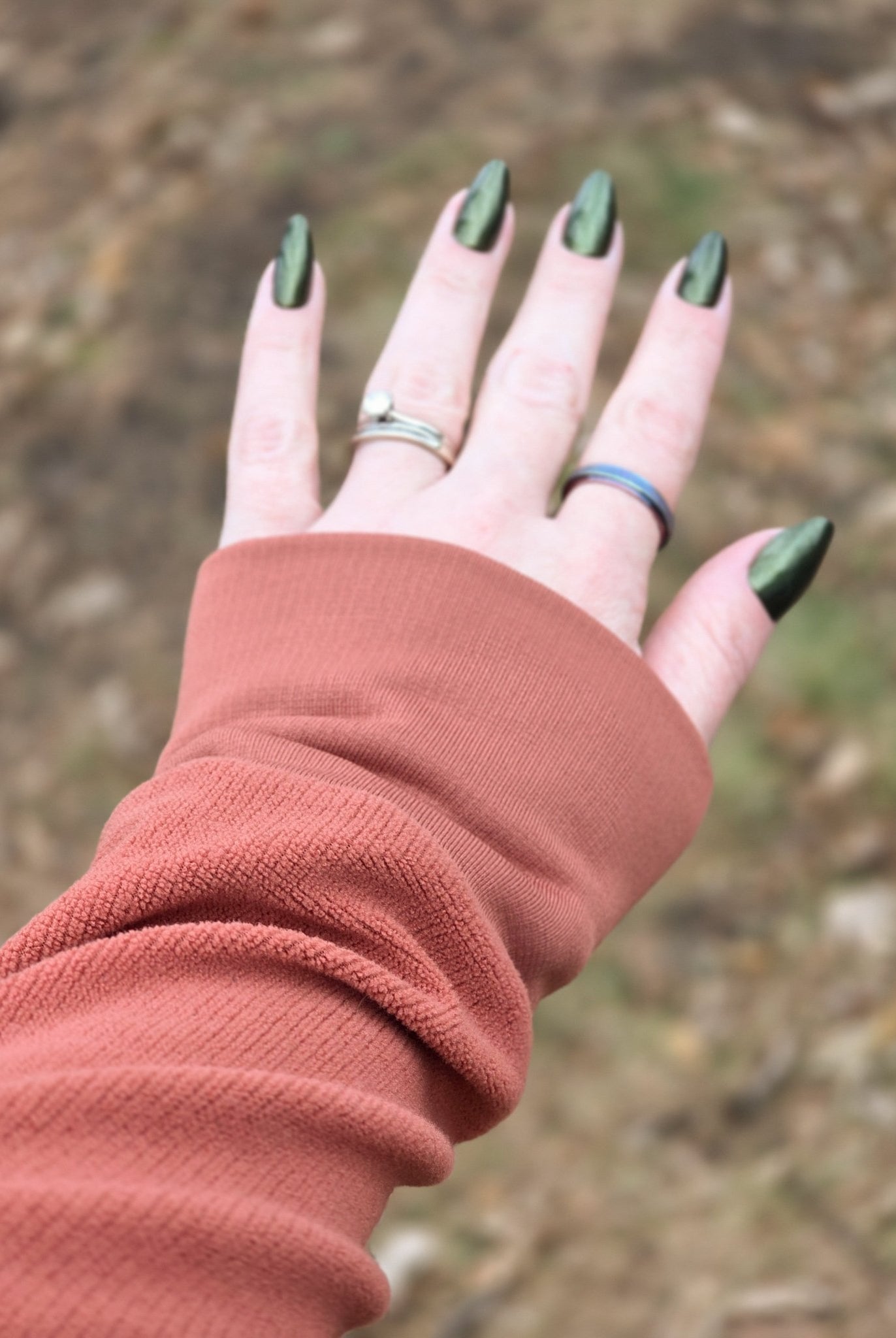 Power Grid Mid - Warmth (Terry - Style), Terracotta — Performance Baselayer Fleece Fabric by Polartec - Boho Fabrics - Performance Fabrics