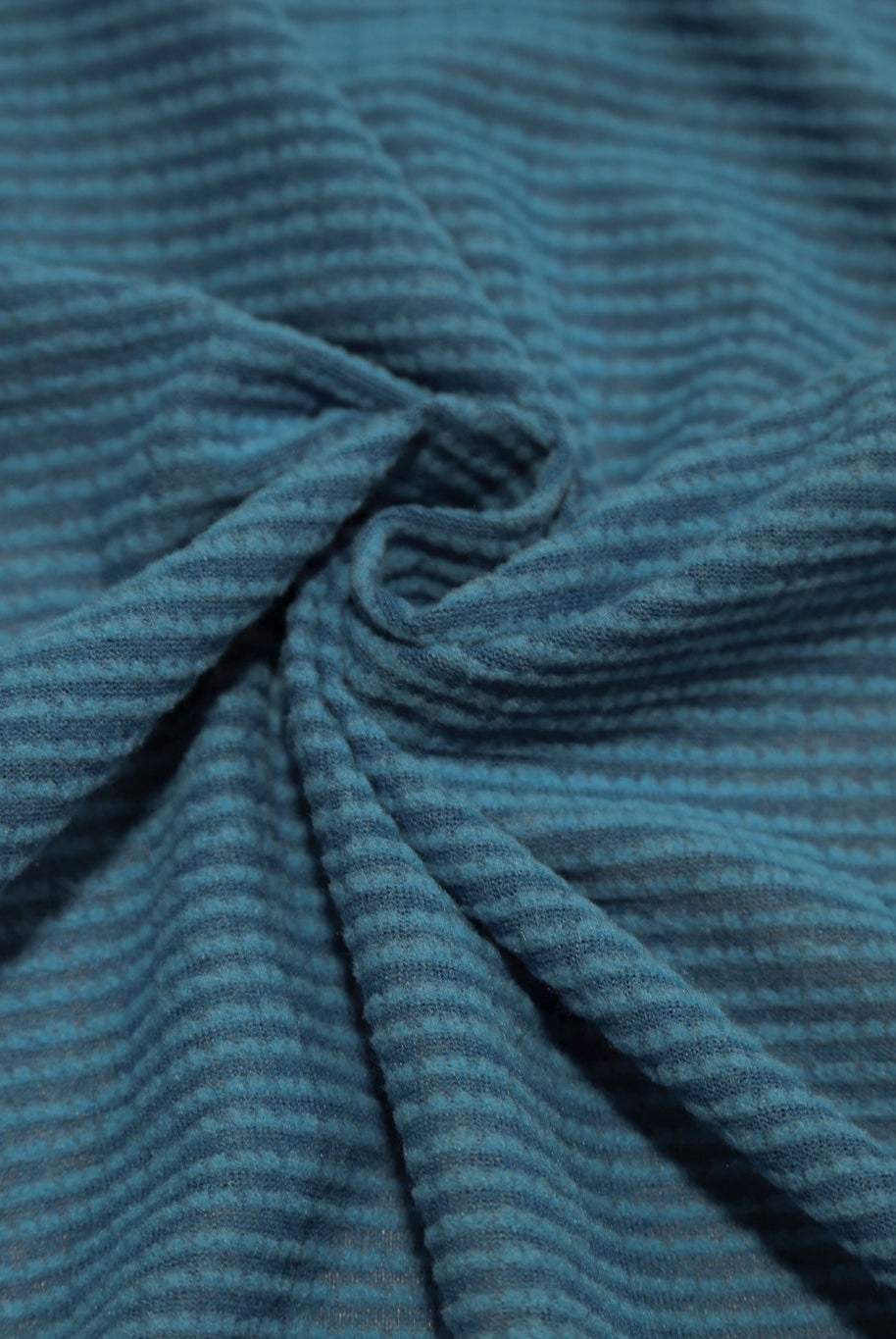 Power Grid Midweight, Dusty Blue Fleece Fabric by Polartec - Boho Fabrics - Performance Fabrics