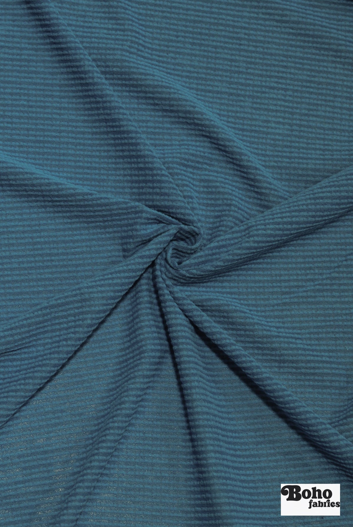 Power Grid Midweight, Dusty Blue Fleece Fabric by Polartec - Boho Fabrics - Performance Fabrics