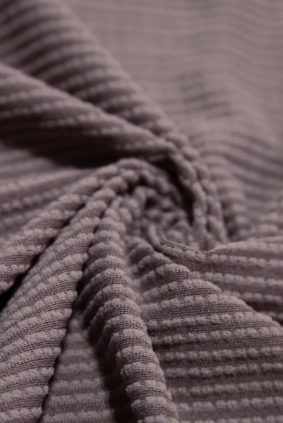 Power Grid Midweight, Dusty Purple Fleece Fabric by Polartec - Boho Fabrics - Performance Fabrics