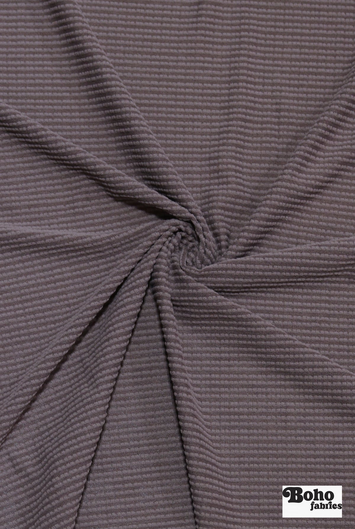 Power Grid Midweight, Dusty Purple Fleece Fabric by Polartec - Boho Fabrics - Performance Fabrics
