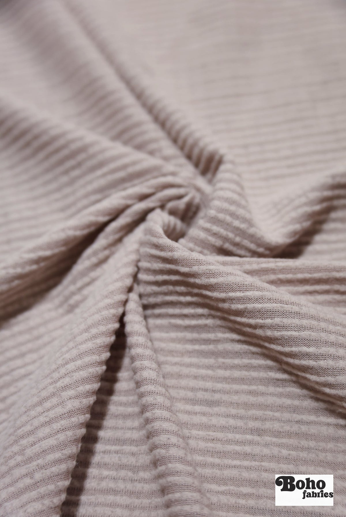 Power Grid Midweight, Pale Rose Fleece Fabric by Polartec - Boho Fabrics - Performance Fabrics