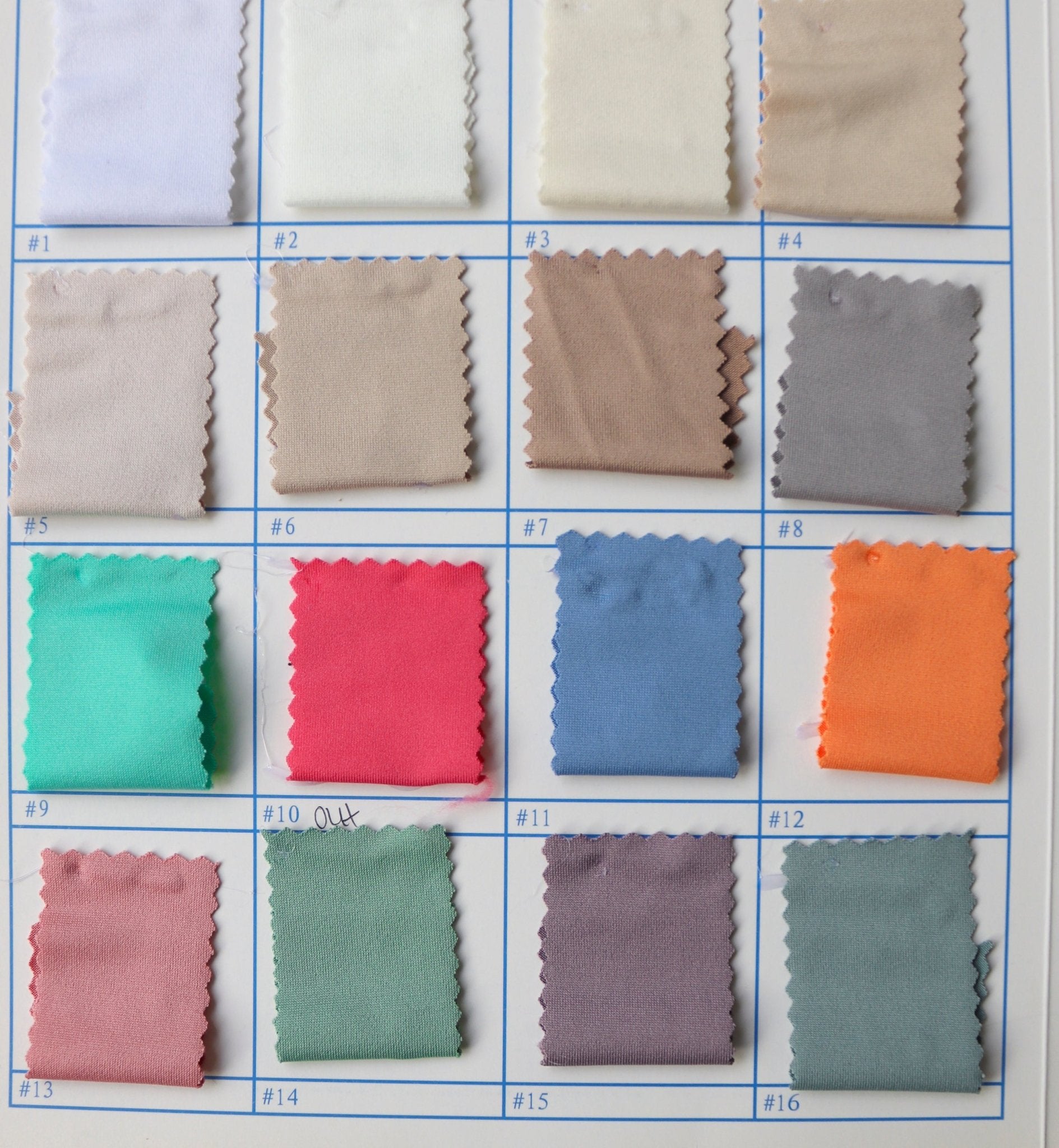 Pre-Order! Solid Yoga/Athletic Knit Fabric. - Boho Fabrics