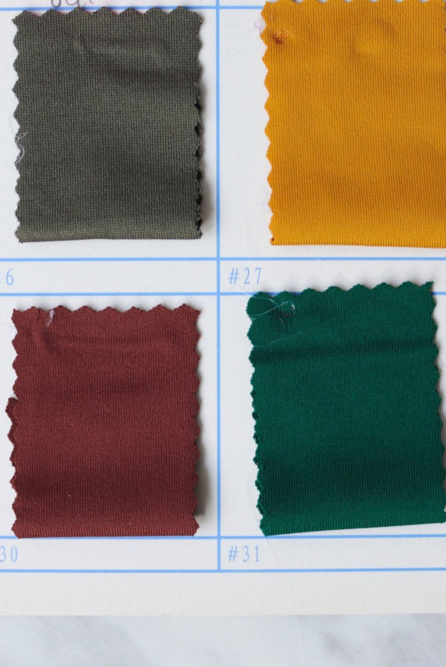 Pre-Order! Solid Yoga/Athletic Knit Fabric. - Boho Fabrics