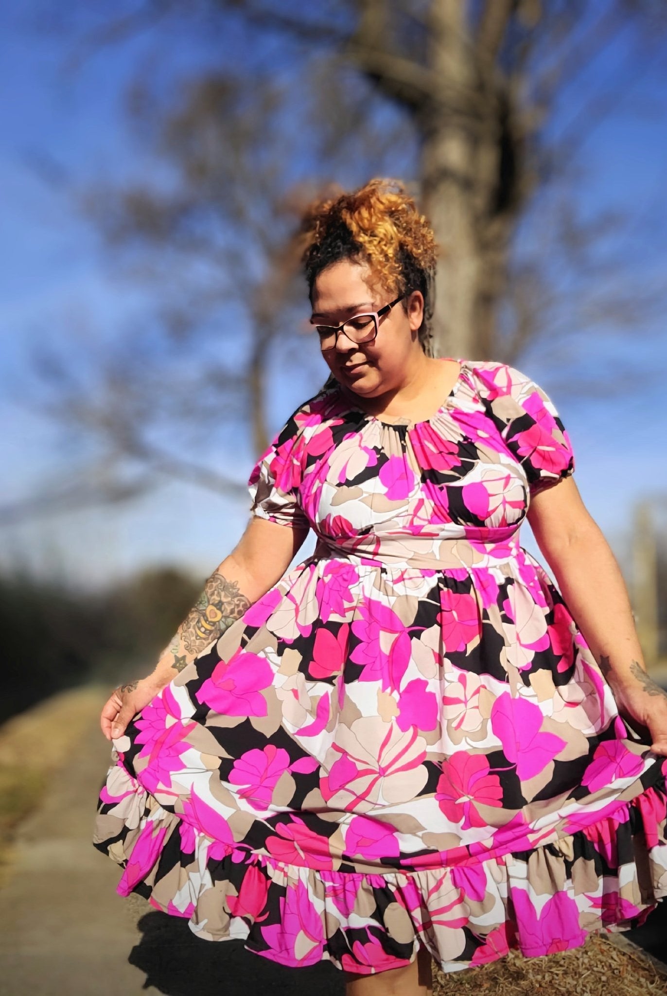 Pretty in Pink, Athletic Knit Fabric - Boho Fabrics - Athletic Knit Fabric