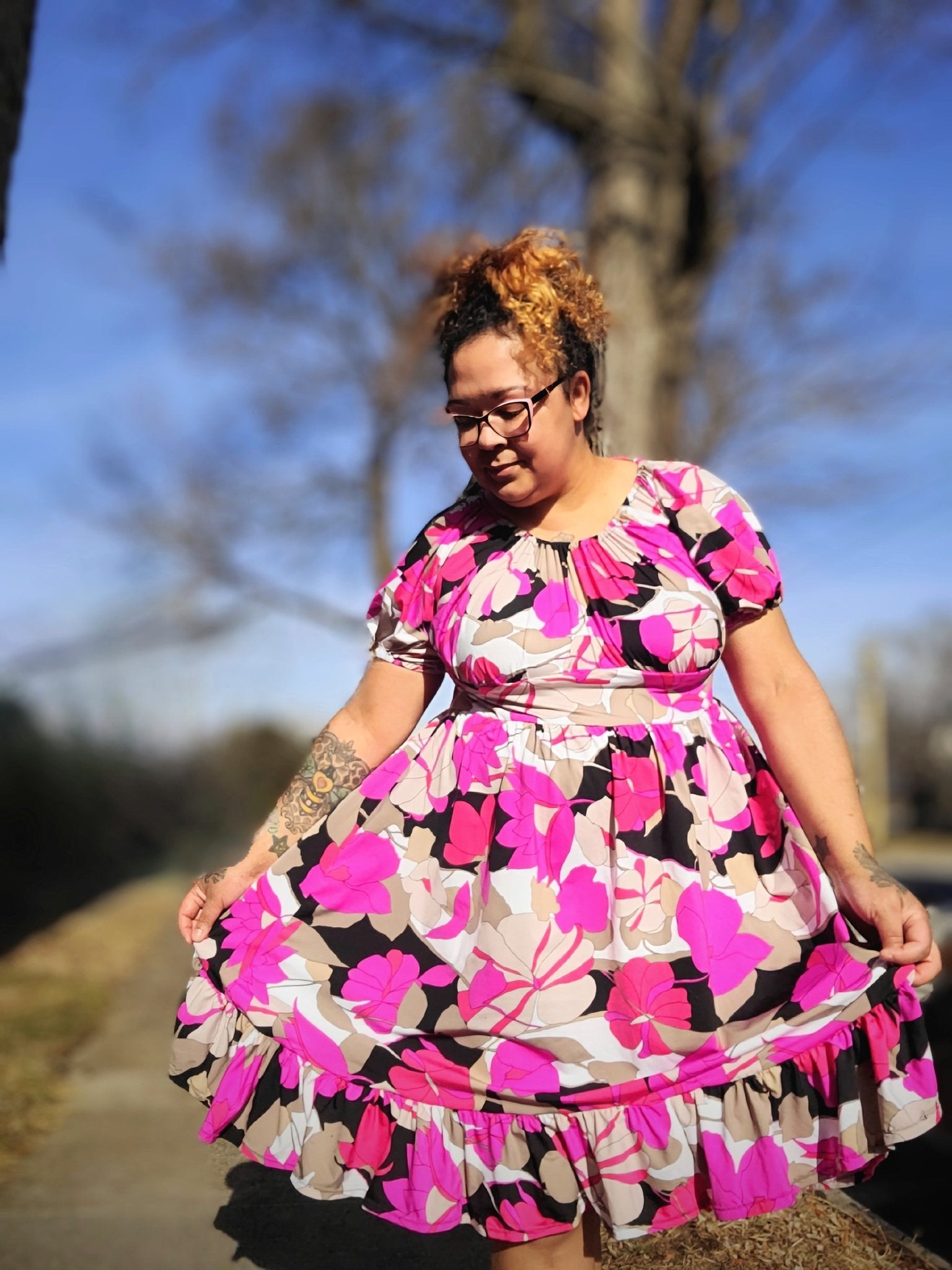 Pretty in Pink, Athletic Knit Fabric - Boho Fabrics - Athletic Knit Fabric