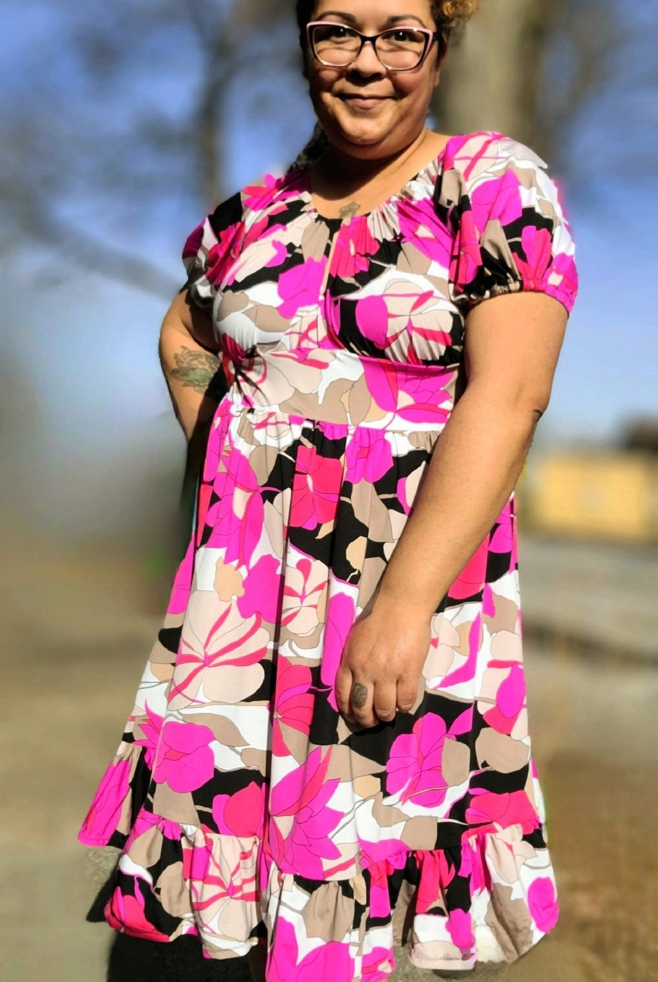 Pretty in Pink, Athletic Knit Fabric - Boho Fabrics - Athletic Knit Fabric