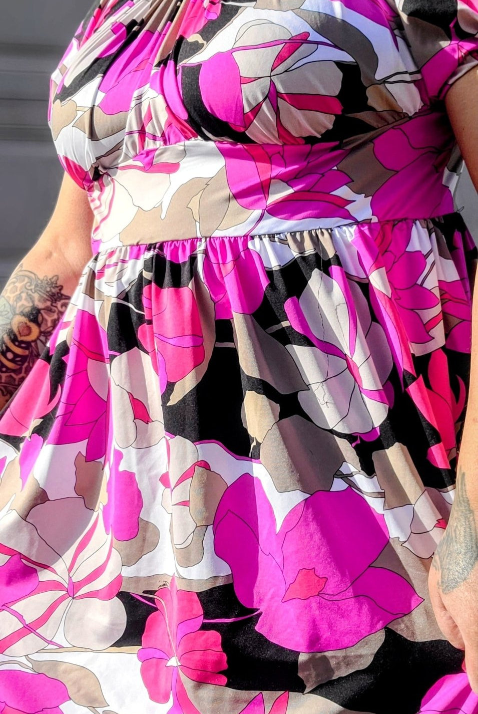 Pretty in Pink, Athletic Knit Fabric - Boho Fabrics - Athletic Knit Fabric