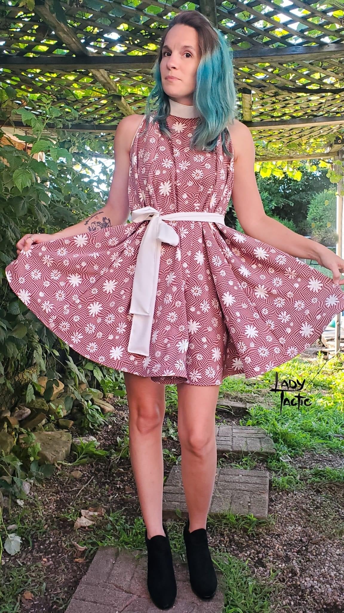 Psychedelic Pink, Woven Twill Print Fabric - Boho Fabrics