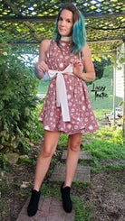 Psychedelic Pink, Woven Twill Print Fabric - Boho Fabrics