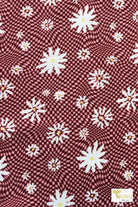 Psychedelic Pink, Woven Twill Print Fabric - Boho Fabrics