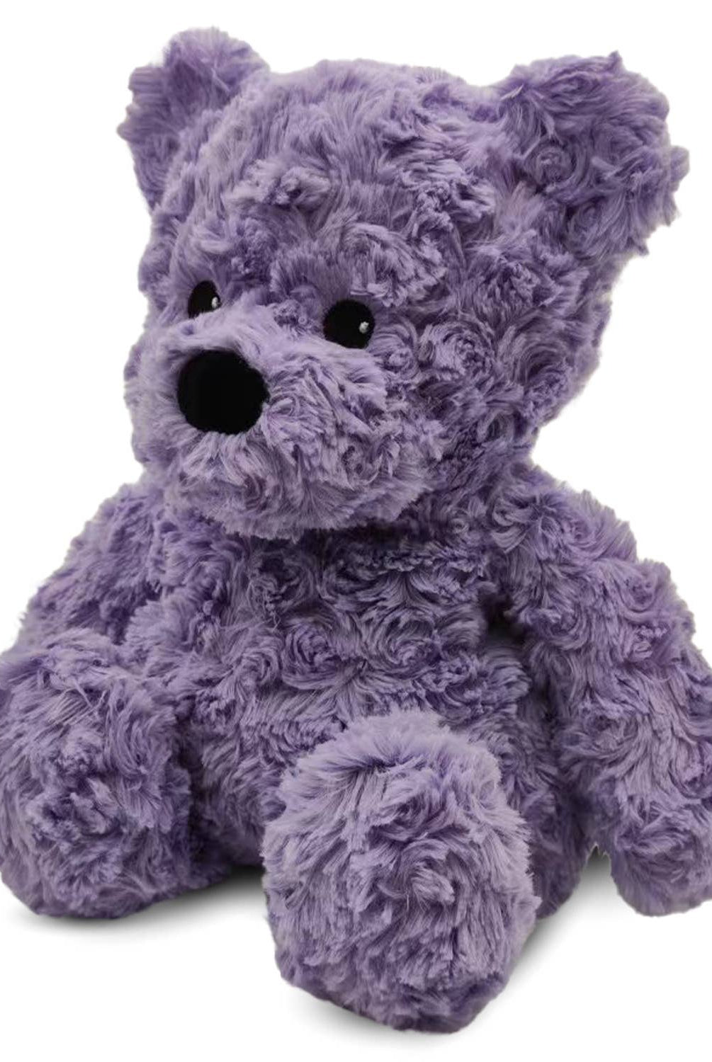 Purple Curly Bear Warmies - Boho Fabrics - Toys