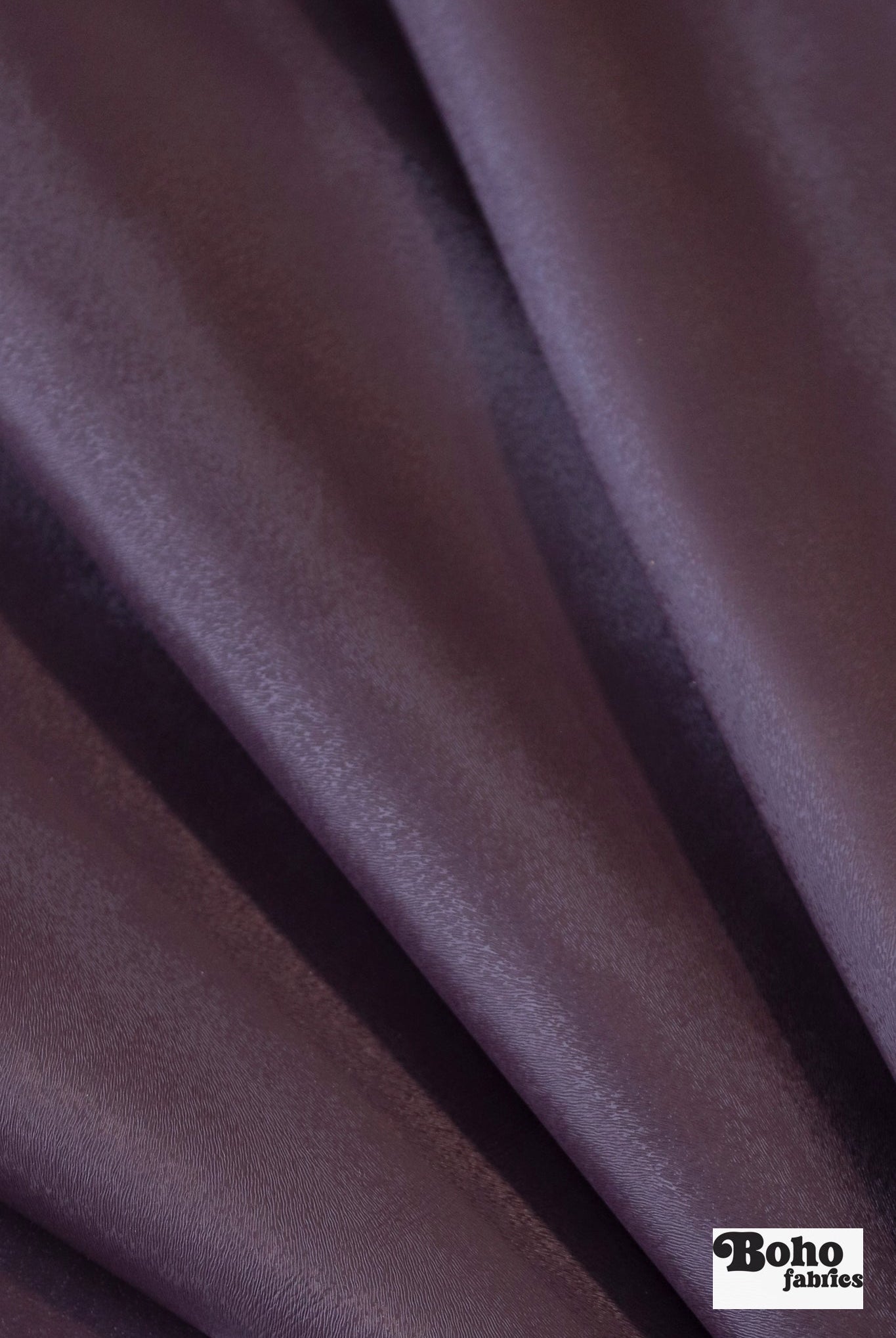 Purple Faux Leather Upholstery Fabric with Embossed Fur Texture - Boho Fabrics - Home Dec. & Upholstery Fabric