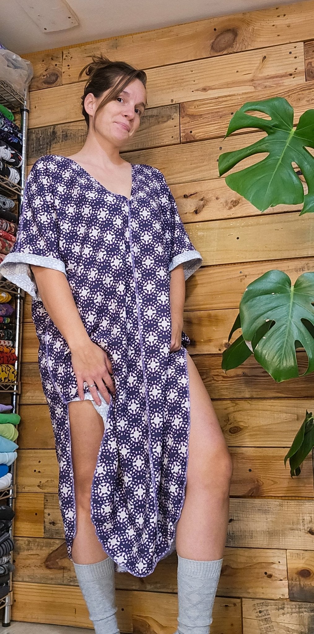 Purple Geometric, Rayon Challis Woven Fabric - Boho Fabrics - Challis, Woven