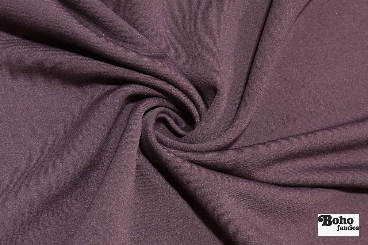 Purple, Power Stretch Pro Fleece-Backed Performance Fabric - Boho Fabrics - Performance Fabrics