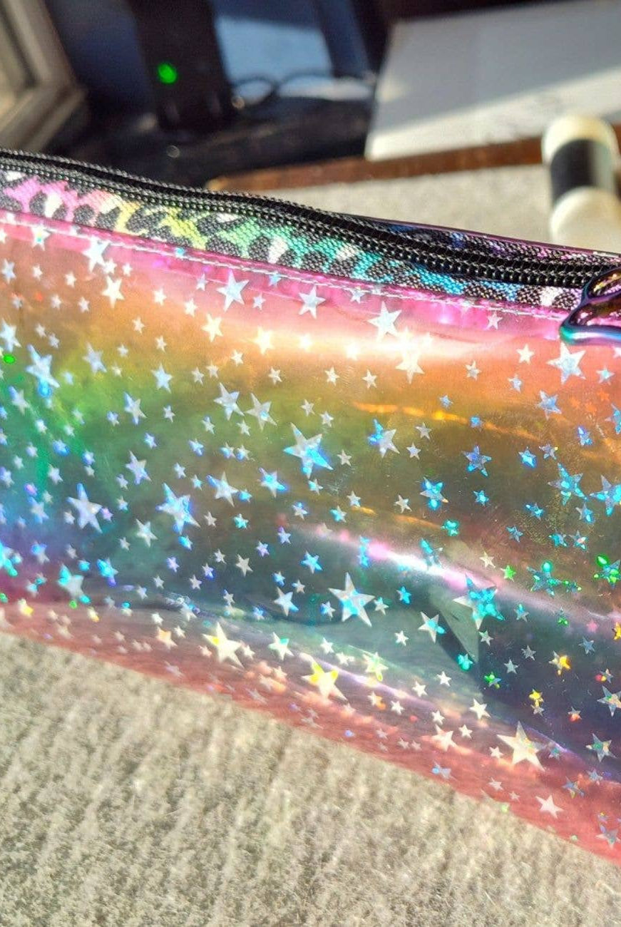 Rainbow Leopard Print Continuous Zipper Tape 3 Yards - Boho Fabrics - Zippers