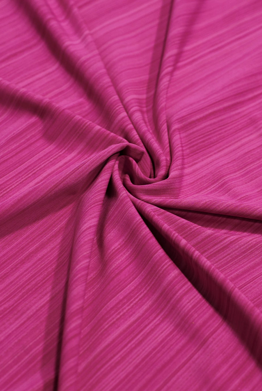 Raspberry,Striated Athletic Knit Fabric - Boho Fabrics - Athletic Knit Fabric